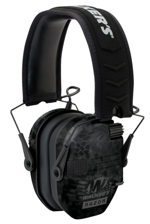 126663 Walkers Razor Slim Electronic Muff 23 dB – Typhoon Camo