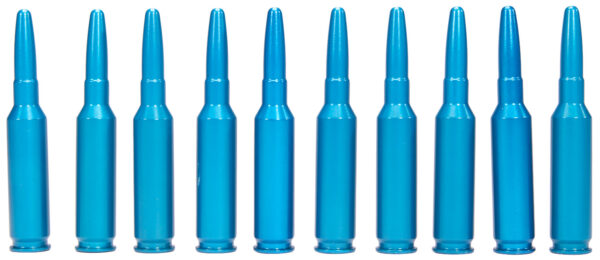 A-ZOOM 6.5 Creedmoor Snap Caps, Blue — 10-Pack