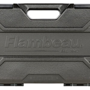 Flambeau 5013SN Double Coverage Single Gun Case Black Polymer 50″ Scoped Rifle Or Shotgun