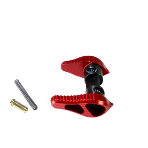 TIMBER CREEK AMBISSR Safety Selector 45/90° Red Anodized Ambidextrous