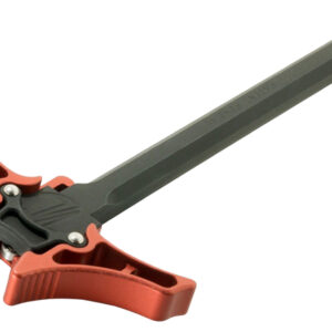 TIMBER CREEK Enforcer Ambidextrous Charging Handle, Red