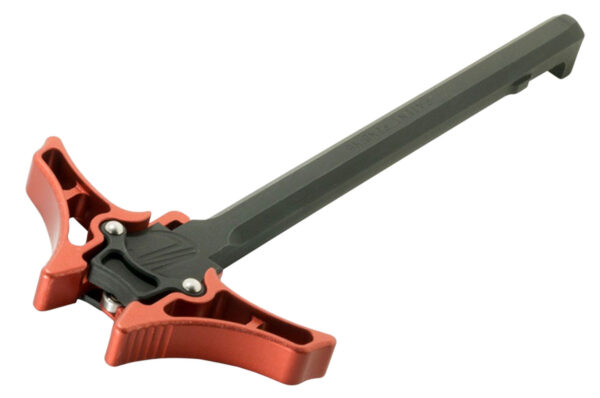 126963 TIMBER CREEK Enforcer Ambidextrous Charging Handle, Red