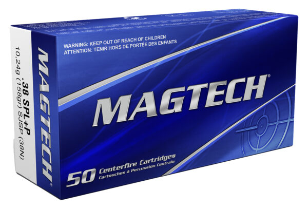 12703 Magtech 38N 38 Special +P 158gr SJSP 50rd