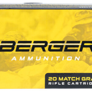 Berger Match Grade Tactical 6.5 Creedmoor 130gr – 20rd Box