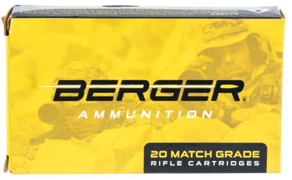 127481 Berger Match Grade Tactical 6.5 Creedmoor 130gr – 20rd Box