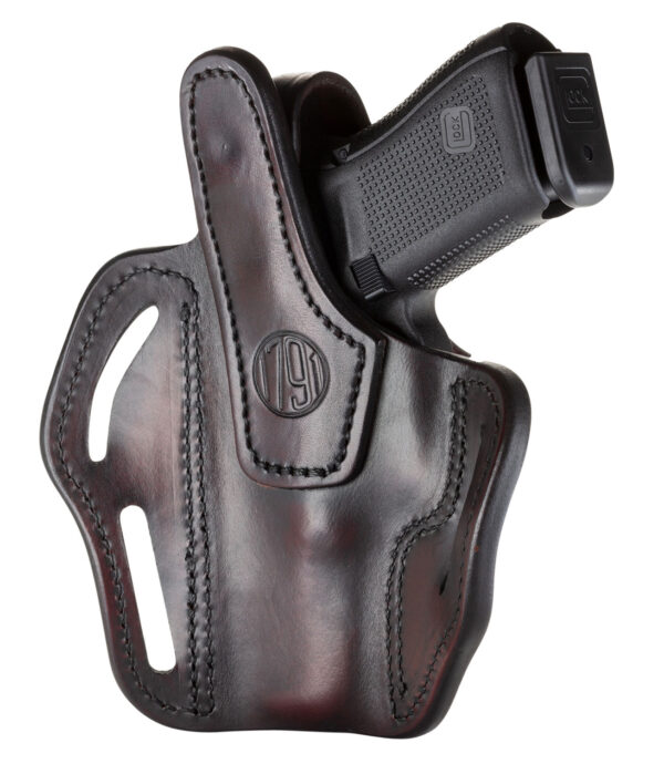 1791 Gunleather BHX Thumb Break OWB Holster — RH, Brown