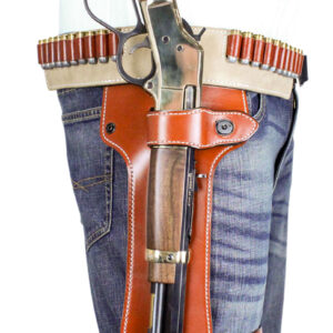DeSantis Mares Leg Premium Western Rig, Ambidextrous Tan