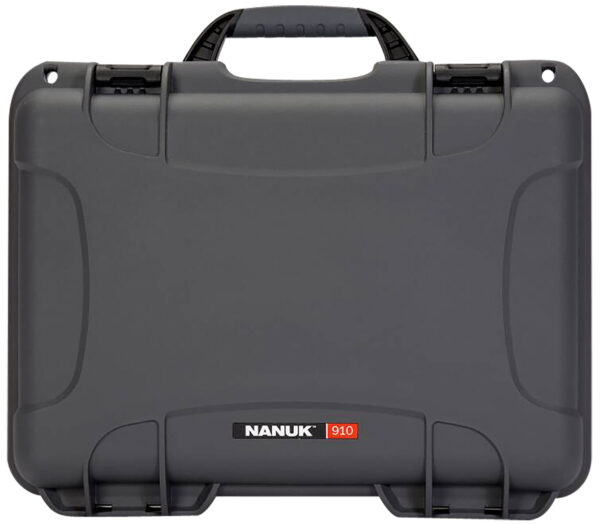 128125 NANUK 910GLOCK7 2-Up Glock-Compatible Pistol Case, Graphite