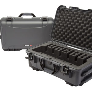 Nanuk 935 6-Up Pistol Case — Graphite NK-7 Resin