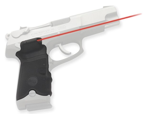 Crimson Trace Lasergrip for Ruger P-Series, Red Laser