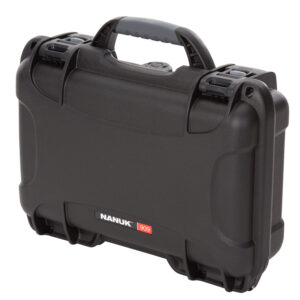 Nanuk 909 Pistol Hard Case w/Foam, Black 11.4x7x3.6 in