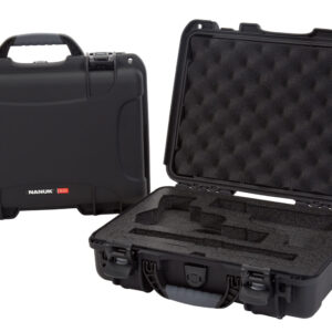 Nanuk 910 Classic 2-Up Pistol Case, 13.20″ x 9.20″ x 4.10″