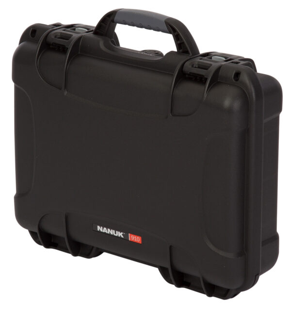 128181 Nanuk 910GLOCK1 910 Black Polymer Case — Holds 2