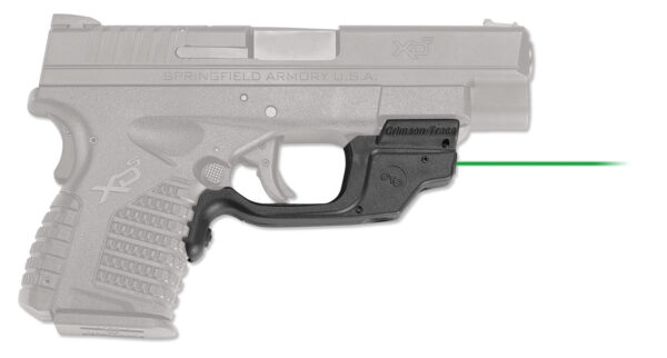 1283 Crimson Trace LG-469G Green Laserguard for Springfield XD-S