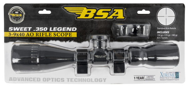 BSA Sweet 350 AO 3-9x40mm (.350 Legend) 30/30