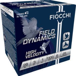 Fiocchi 28ga 3in 1 oz #6 25rd Box