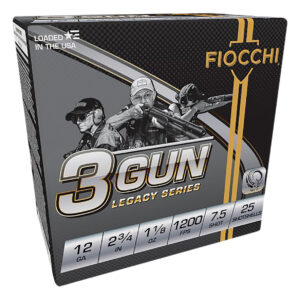Fiocchi 3-Gun Match 12GA 2.75″ 1-1/8oz #7.5 25rd