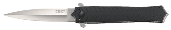 129431 CRKT 2265 Xolotl 3.64″ Folding Spear Point Plain Satin 4116 Stainless Steel Blade/Black G10 Handle Includes Pocket Clip