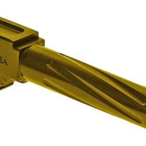 Rival Arms V1 Gold Barrel for Glock 19 Gen5, 9mm, 4.02″