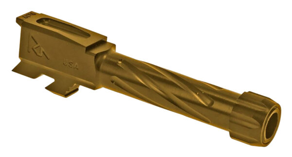 Rival Arms V1 Gold Threaded Barrel for Glock 43 — 3.41 in