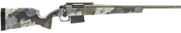 Springfield Armory BAW920308G Model 2020 WayPoint  308 Win 5+1 Cap 20″ Mil-Spec Green Cerakote Rec/Barrel Evergreen Camo Carbon Fiber Hybrid Profile with M-LOK Stock Right Hand (Full Size)