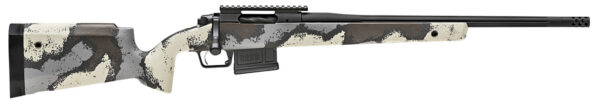 Springfield Armory BAW9206CMD Model 2020 WayPoint  6mm Creedmoor 5+1 Cap 20″ Desert Verde Cerakote Rec/Barrel Ridgeline Camo Carbon Fiber Hybrid Profile with M-LOK Stock Right Hand (Full Size)