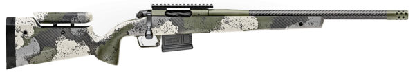 Springfield Armory BAW9206CMCFGA 2020 WayPoint  6mm Creedmoor 5+1 20″ CF Evergreen Camo Hybrid Profile w/Adj Cheek Comb & M-LOK Stock Mil-Spec Green Cerakote Right Hand