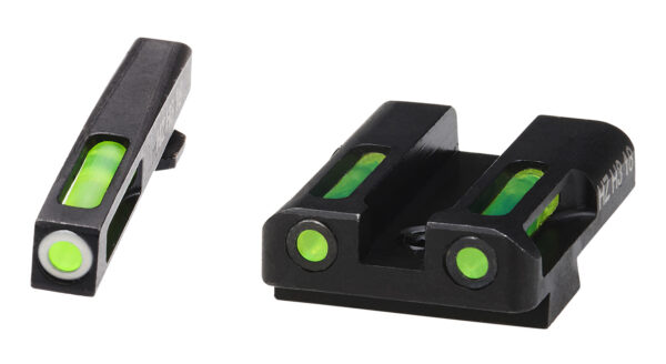 130390 Hi-Viz LiteWave H3 Glock Sight Set — 10mm/.45 GAP/.45 ACP