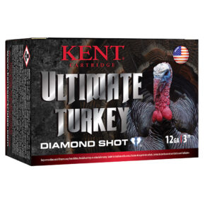 Kent Cartridge Ultimate Diamond Shot Turkey 12ga 3in 1-3/4oz #4, 10ct