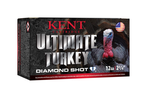 Kent Cartridge C122TK465 Ultimate Turkey 12Gauge 2.75″ 1 5/8oz 5Shot 10 Per Box/10 Case