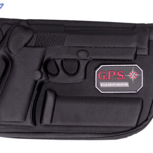 G*Outdoors GPS Bags 909PC Custom Molded Pistol Case — Black