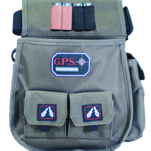GPS Deluxe Double Shell Pouch & Belt — Olive, 30-52 in