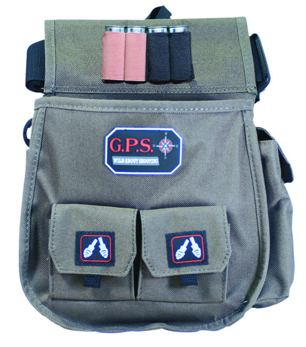 GPS Deluxe Double Shell Pouch & Belt — Olive, 30-52 in