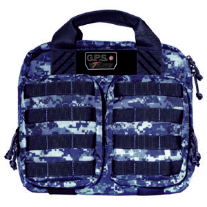 G*Outdoors GPS T1413PCG Double +2 Pistol Case, Gray Digital