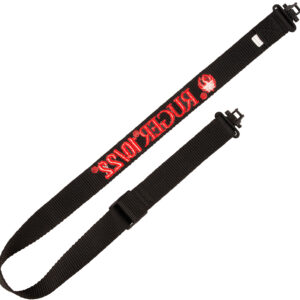 Allen Ruger 10/22 Rifle Sling, 1.25″ Webbing, Black/Red