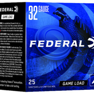 Federal Game-Shok Heavy Field 32 Gauge 2.50″ 1/2 oz #8 – 25/Box
