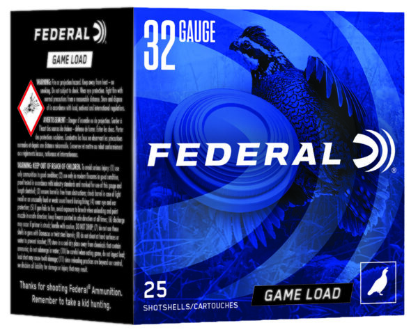 130683 Federal Game-Shok Heavy Field 32 Gauge 2.50″ 1/2 oz #8 – 25/Box