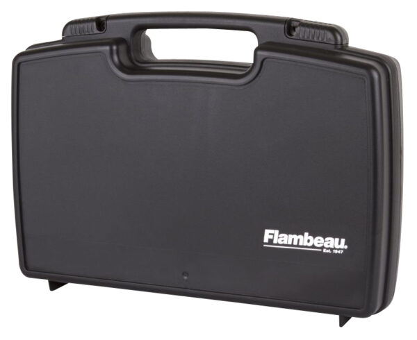130862 Flambeau Safe Shot Pistol Pack Case — Black Polymer