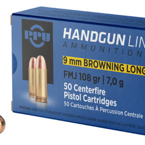 Prvi Partizan PPU 9mm Browning Long 108gr FMJ 50/Box