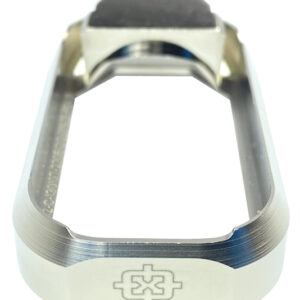 Cross Armory Flared Magwell for Glock – Silver Anodized