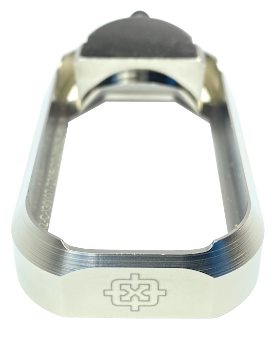 Cross Armory Flared Magwell for Glock – Silver Anodized
