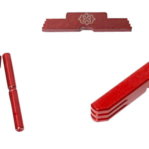 Cross Armory CRG4OKRD 3-Piece Kit for Glock Gen4 (Red Anodized)