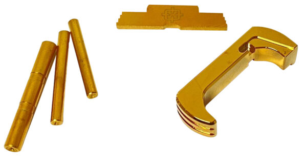 Cross Armory CRG5OKGD 3-Piece Kit Gold, Fits Glock Gen5 17/19/26/34