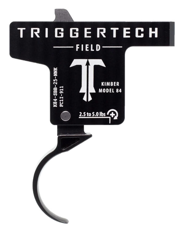 TriggerTech K84SBB25NNK Field Trigger 2.50-5 lbs Black PVD
