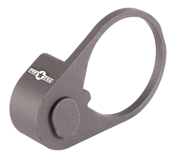 131864 POF Revolution Lo-Profile QD End Plate, 6061-T6 Aluminum