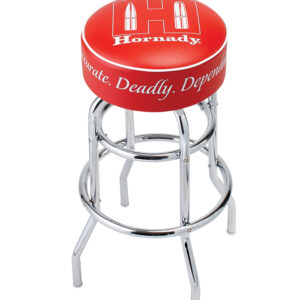 Hornady 99103 Reloading Bench Stool — Chrome/Red Vinyl