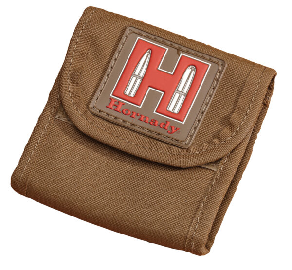 132161 Hornady Rifle Ammo Pouch, Tan Cordura, 10rd