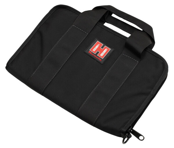 132162 Hornady 99117 Pistol Case Black/Red Holds 1 Handgun