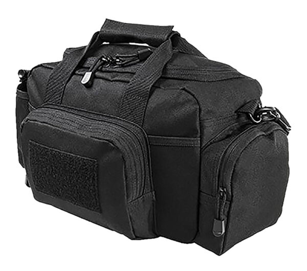 132544 NcStar CVSRB2985B VISM Range Bag with Small Size, Side Pockets, PALs Webbing, Carry Handles, Pockets & Black Finish