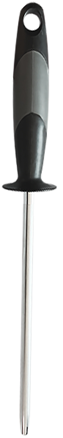 133032 Accusharp 034C 9″ Diamond Sharpening Steel – Black Handle